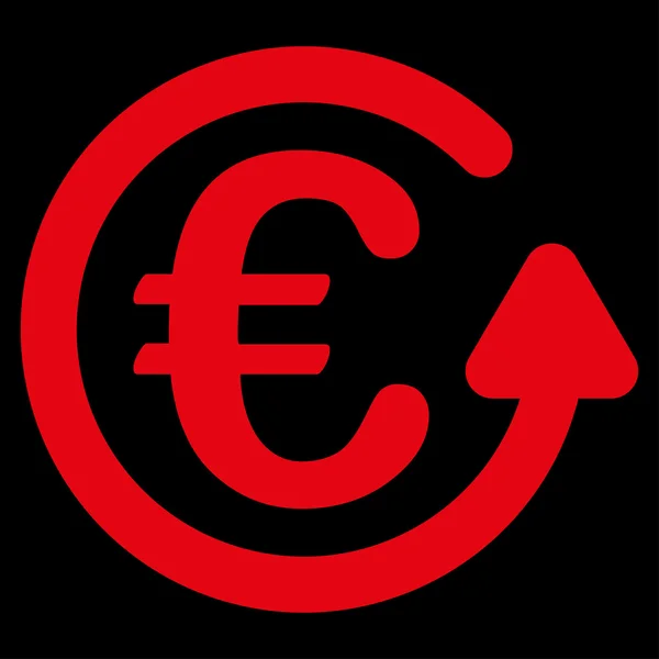 Chargeback icon from BiColor Euro Banking Set — Stock Photo, Image