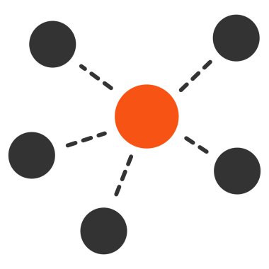 İş Bicolor kümesi'nden bağlantıları simgesi