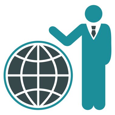 İş Bicolor kümesi'nden gezegen simgesi