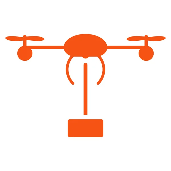 Copter shipment icon from Business Bicolor Set — Stock Photo, Image