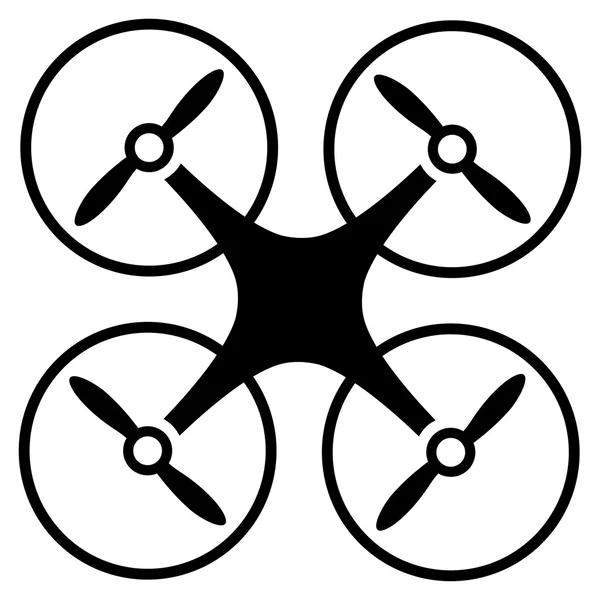 Copter icon from Business Bicolor Set — Stock Photo, Image