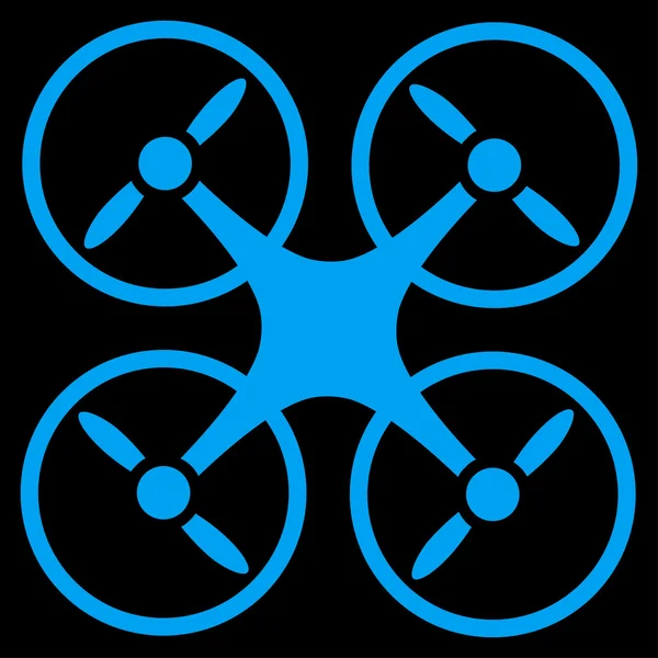 Nanocopter ikonen från Business Bicolor ange — Stockfoto