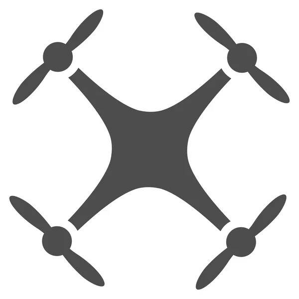 Quadcopter ikona z podnikání Bicolor Set — Stock fotografie