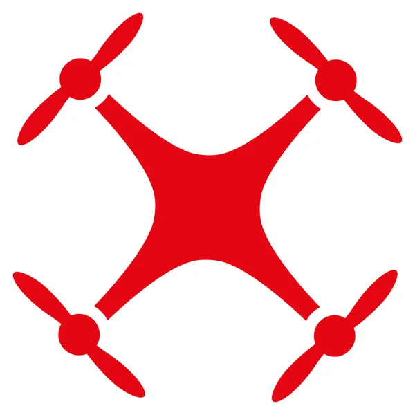 Quadrocopter-Symbol aus Business-Bicolor-Set — Stockfoto