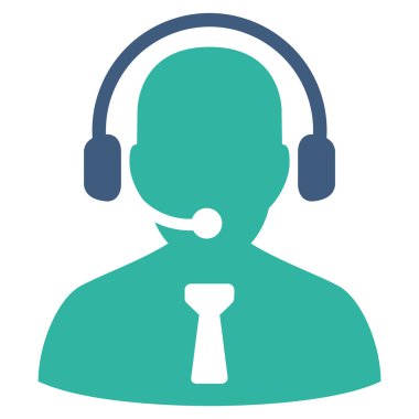 Resepsiyon işleç simgesini iş Bicolor kümesi'nden