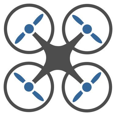 Nanocopter simgesi iş Bicolor kümesi'nden