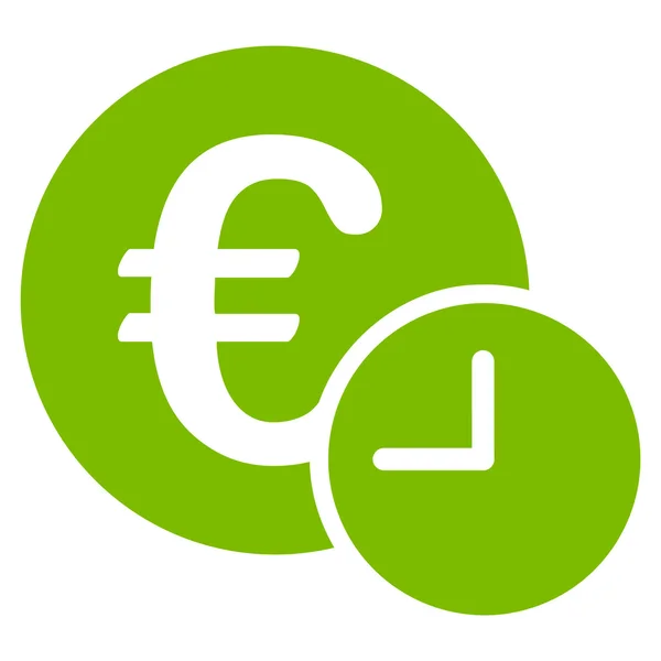 Euro icona di credito da Business Bicolor Set — Vettoriale Stock