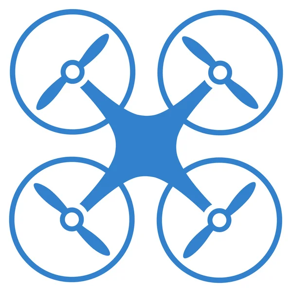 Copter icon aus business bicolor set — Stockvektor