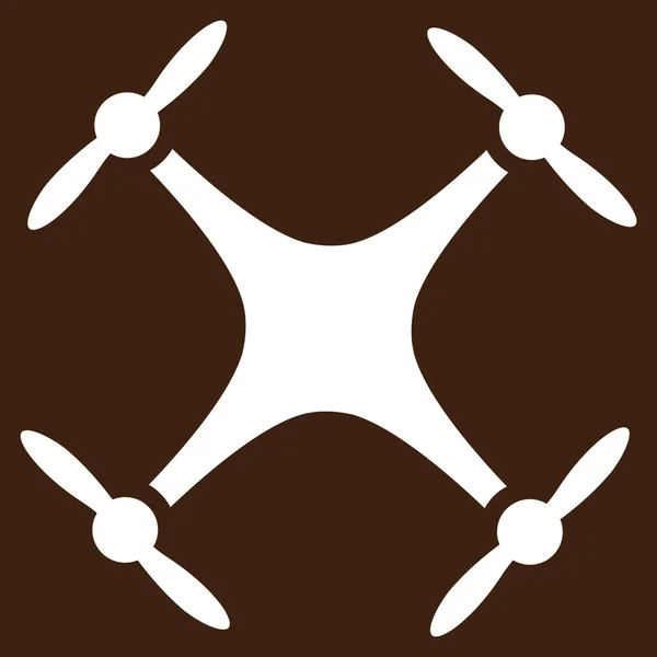 Quadcopter ikon-ból üzleti Bicolor beállítása — Stock Vector