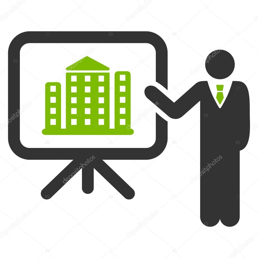 Home Project Icon from Business Bicolor Set