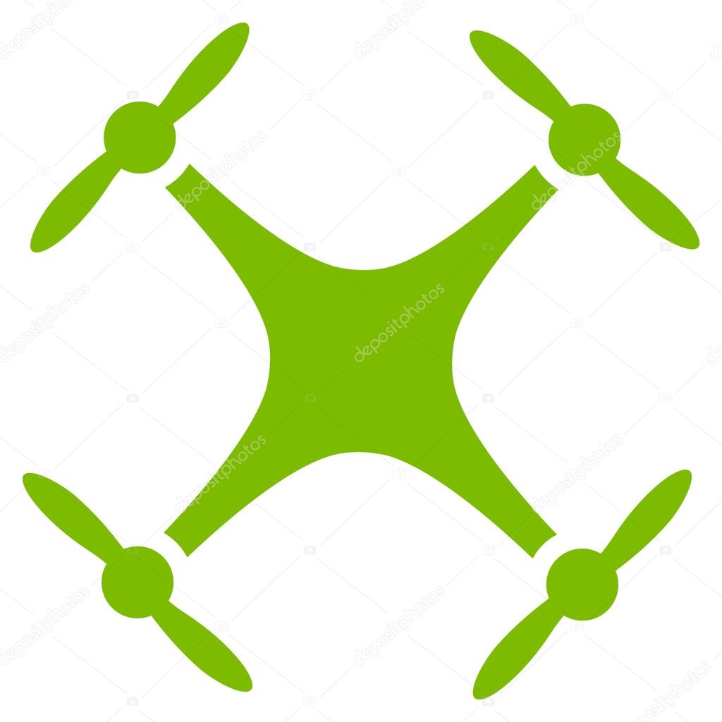 Quadcopter icon from Business Bicolor Set