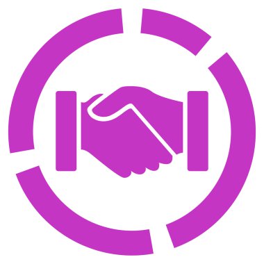 İş Bicolor kümesi'nden satın alma diyagram simgesi