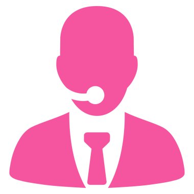 Çağrı merkezi operatörü simgesi iş Bicolor kümesi'nden