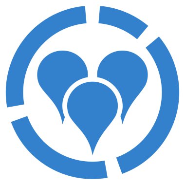 Geo diyagram simgesi iş Bicolor kümesi'nden