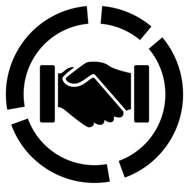 İş Bicolor kümesi'nden satın alma diyagram simgesi