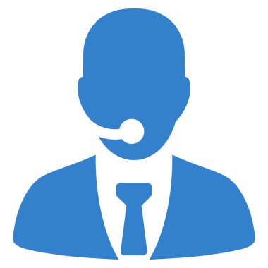 Çağrı merkezi operatörü simgesi iş Bicolor kümesi'nden