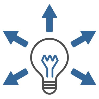 Fikir simgesi iş Bicolor kümesi'nden