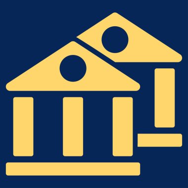 Bankalar simgesi iş Bicolor kümesi'nden