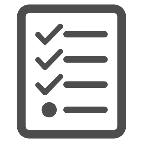 Checkliste-Symbol aus dem Business-Zweifarbset — Stockvektor