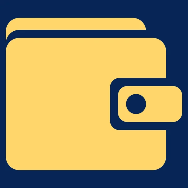 Icono de billetera de Business Bicolor Set — Vector de stock