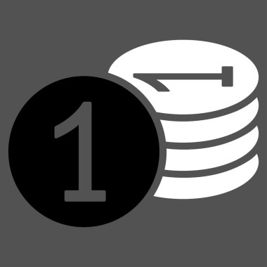 Sikke simge iş Bicolor kümesi'nden