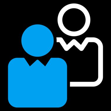 İstemciler iş Bicolor ayarla simgesini