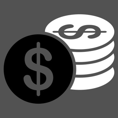 Dolar sikke simge iş Bicolor kümesi'nden