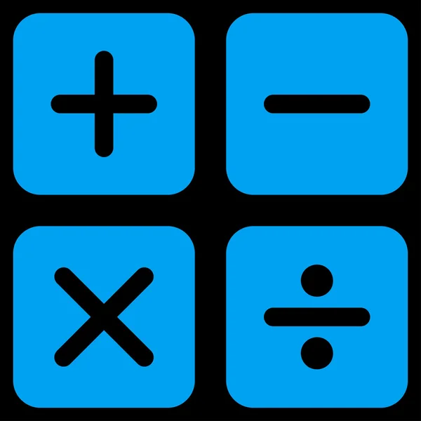 Значок калькулятора из Business Bicolor Set — стоковый вектор