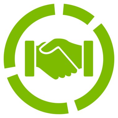 İş Bicolor kümesi'nden satın alma diyagram simgesi