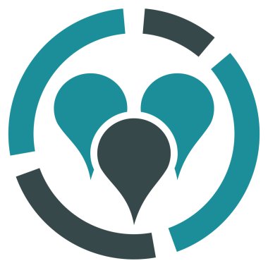 Geo diyagram simgesi iş Bicolor kümesi'nden