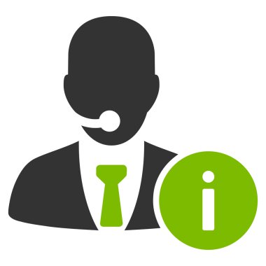 İş Bicolor kümesi'nden yardım Danışma simgesi