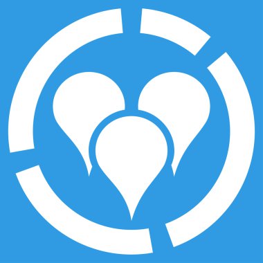 Geo diyagram simgesi iş Bicolor kümesi'nden