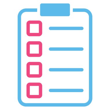 İş Bicolor kümesi'nden muayene simgesi