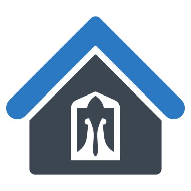 İş Bicolor kümesi'nden ev simgesini