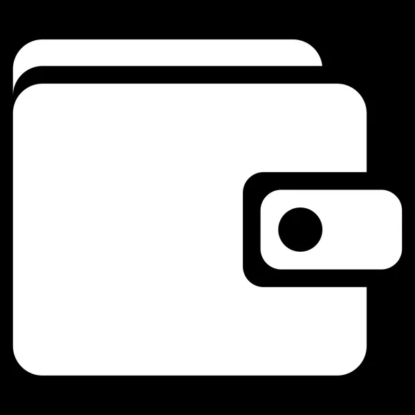 Wallet icon from Business Bicolor Set — Stock Photo, Image