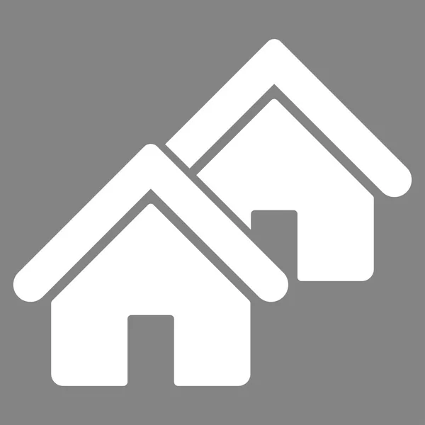 Immobilien-Symbol aus Business-Bicolor-Set — Stockfoto