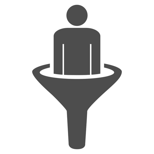 Sales funnel icon from Business Bicolor Set