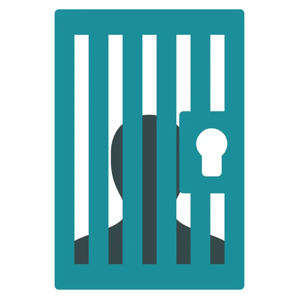 Ícone da prisão de Business Bicolor Set — Fotografia de Stock