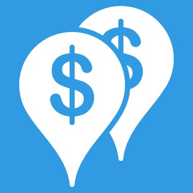 Banka konumları simgesini