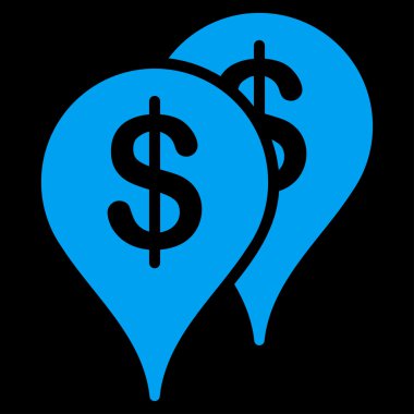 Banka konumları simgesini