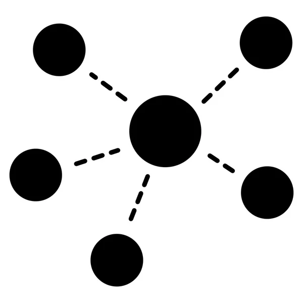 Verbindingen pictogram — Stockvector