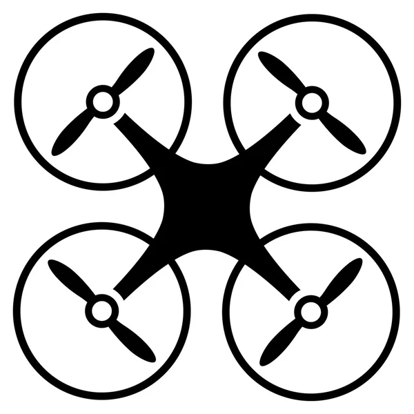 Copter-Symbol — Stockvektor