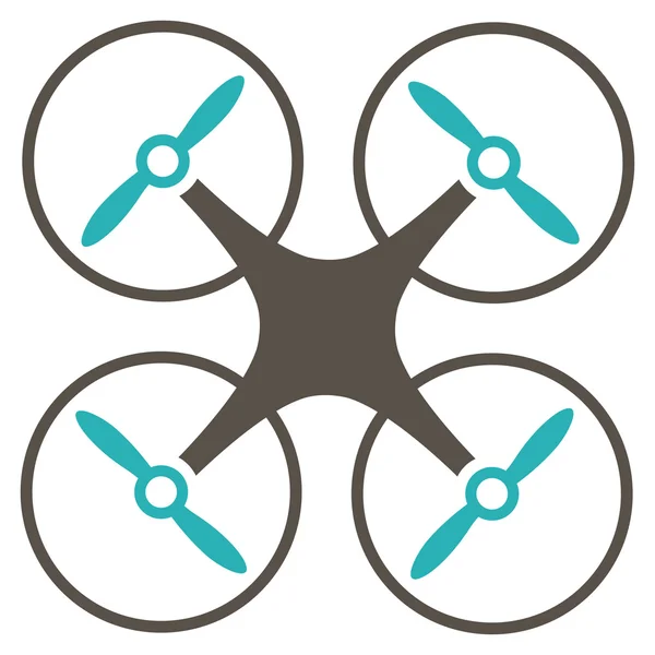 Icono de helicóptero — Vector de stock