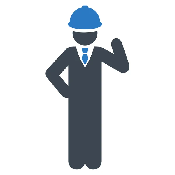 Engineer icon — Stock Vector