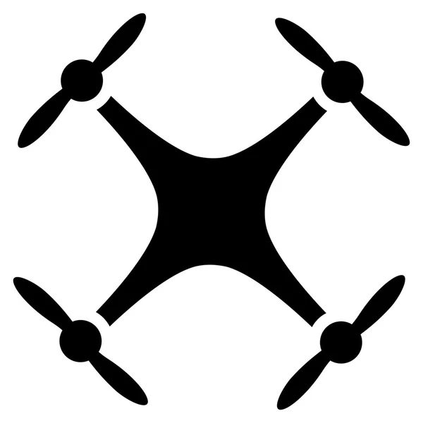 Quadcopter ikonra — Stock Vector