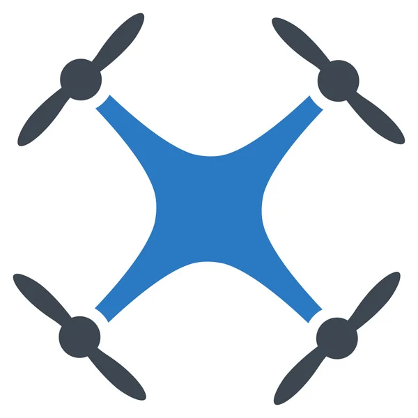 Quadrocopter-Symbol — Stockvektor