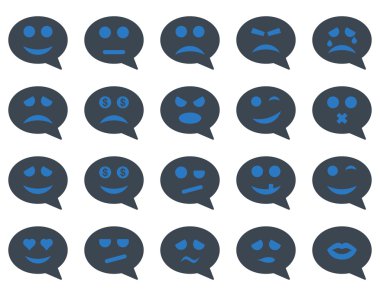 Duygu gülümseme simgeler sohbet