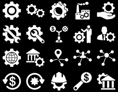 Ayarları ve araçları simgeler