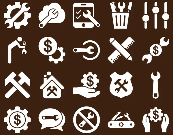 Settings and Tools Icons — Stock Photo, Image