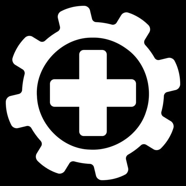 Ícone de configurações médicas — Fotografia de Stock